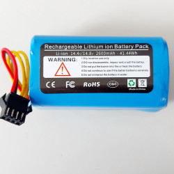 Bateria 14,8V 2600 mA aspirador robot