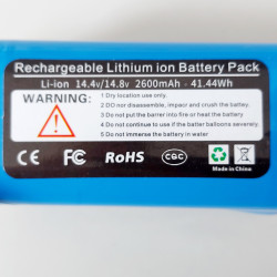 Bateria 14,8V 2600 mA aspirador robot