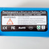 Bateria 14,8V 2600 mA aspirador robot