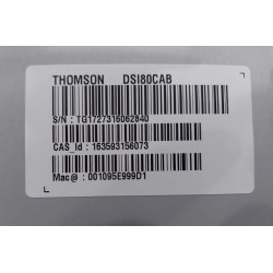 Recetor satelite Thomson DSI80CAB