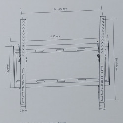 Suporte TV, LCD, LED DE 26 A 55"