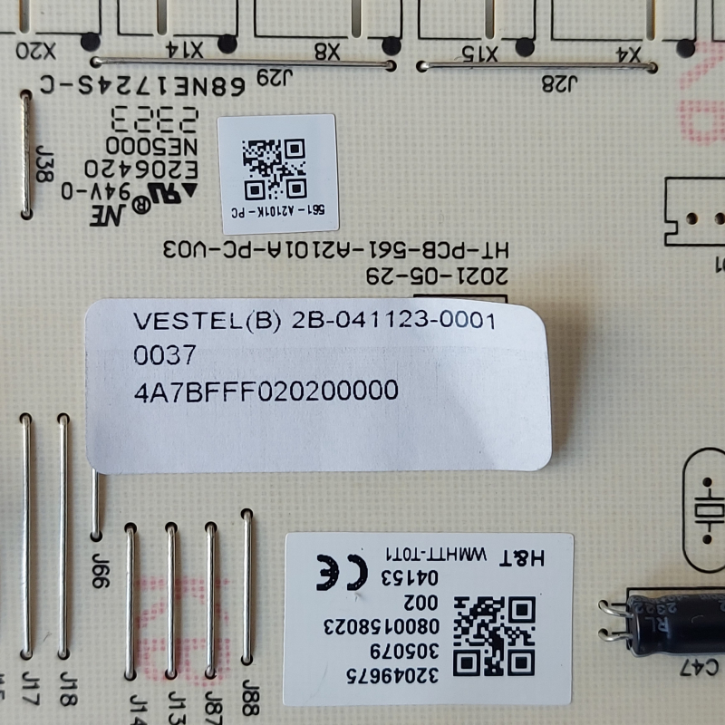 Módulo eletrónico 4A7BFFF020200000