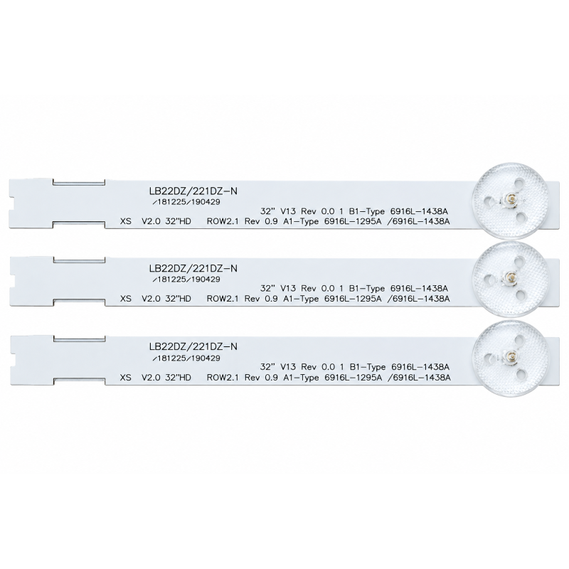 6916L-1295A Barras de led para LG 32"