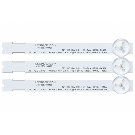 6916L-1295A Barras de led para LG 32"